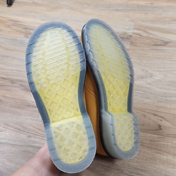 🩵NIB Dr. Martens Yellow Iced II Buttersoft Leather Unisex Oxfords Size 8 - Picture 11 of 16